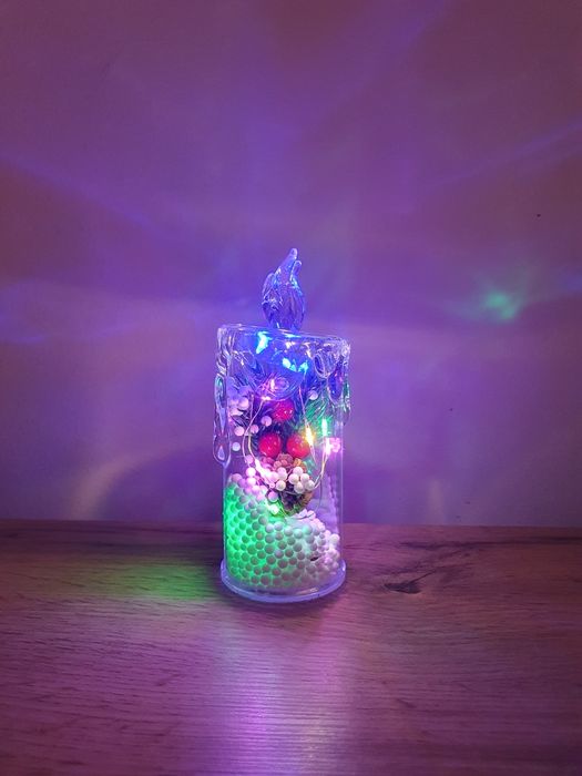 Świeca Lampka Świąteczna Led 13.5cm