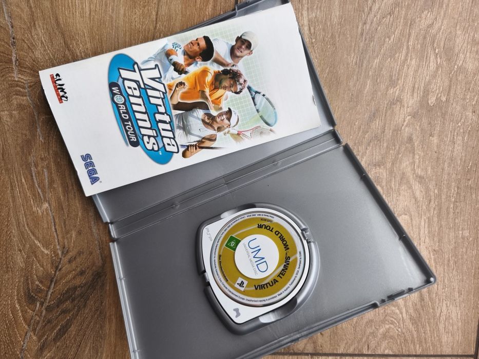 Диск з грою Virtua Tennis: World Tour для PSP (Оригінал)