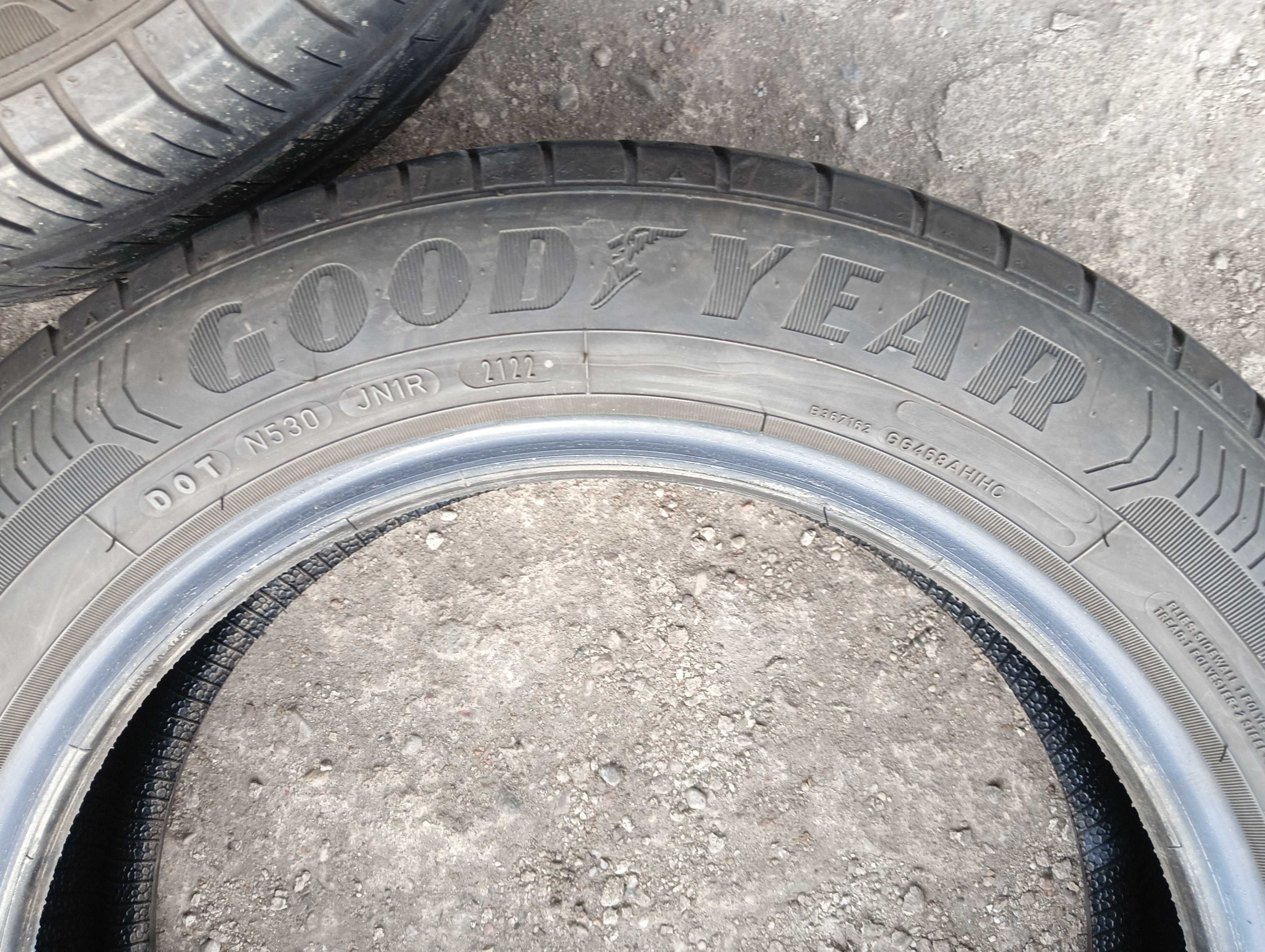 4x opony letnie GOODYER 165/65r15 7mm 2022r MONTAŻ