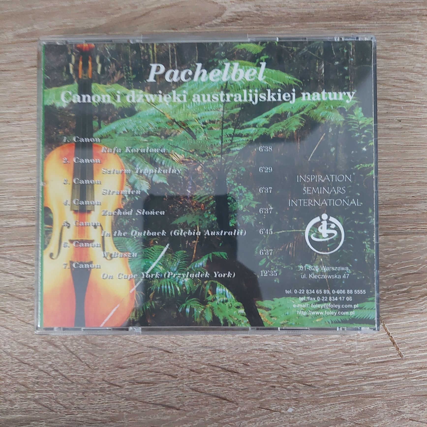 Płyta Pachelbel - Canon i dźwięki australijskiej natury
