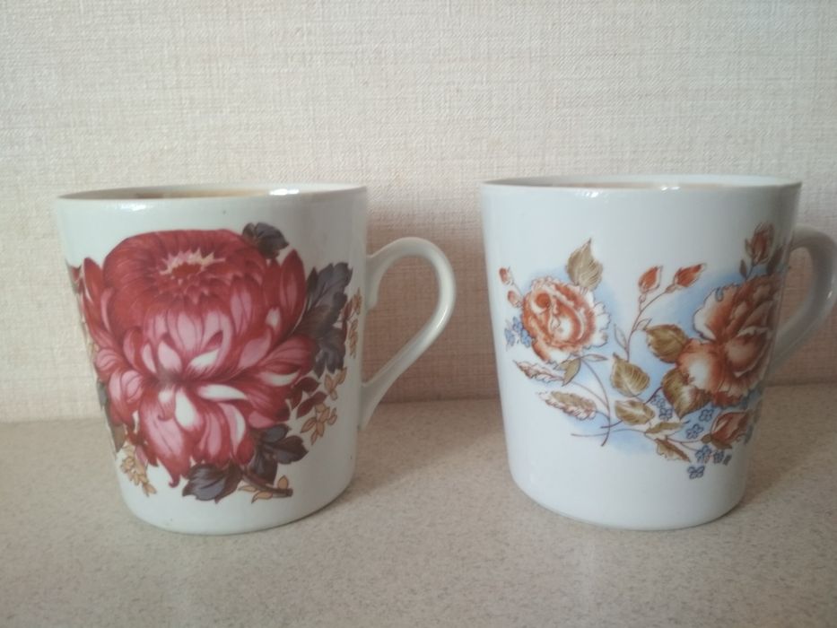 Чашки, Довбыш, розы, новые