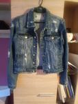 Bluza jeansowa katana Nowa L 40 przetarcia dziury Butik Boda