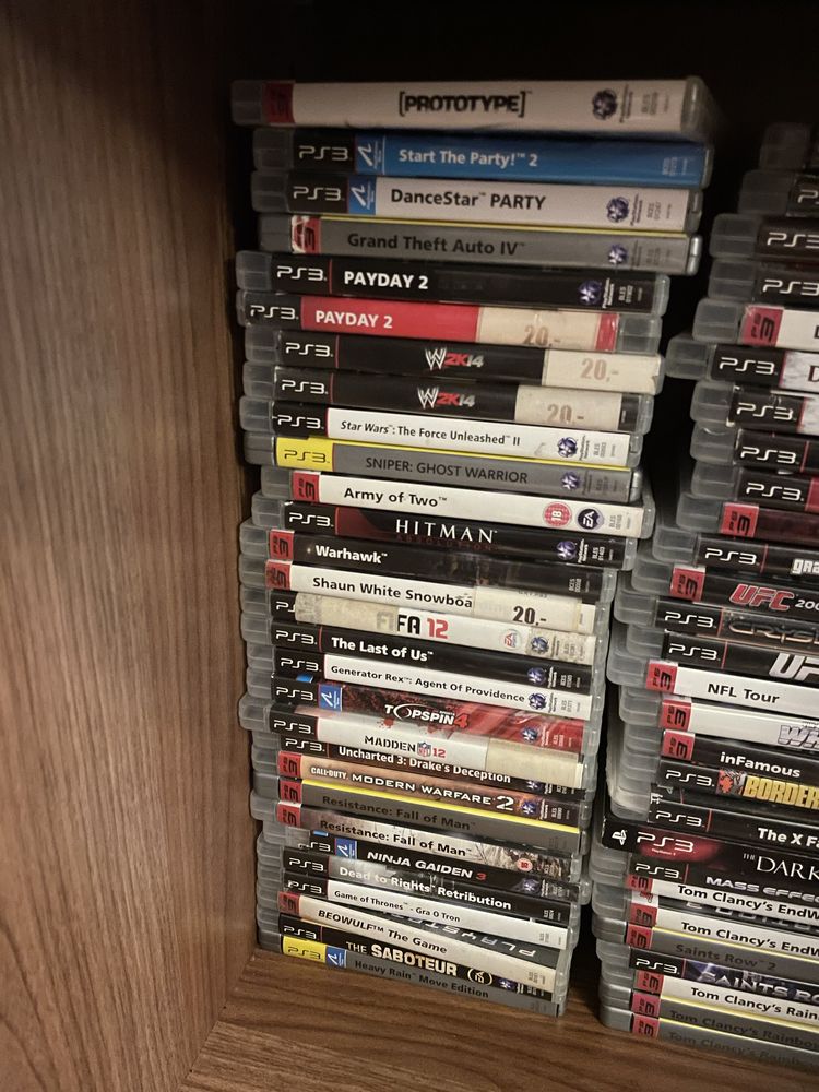 Sprzedam gry na konsole playstation 3 ps3