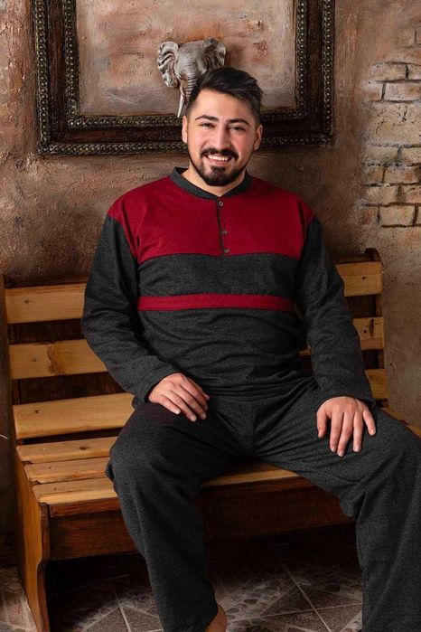 Теплі чоловічі піжами начос, фліс. Піжама Осінь-Зима, вибір