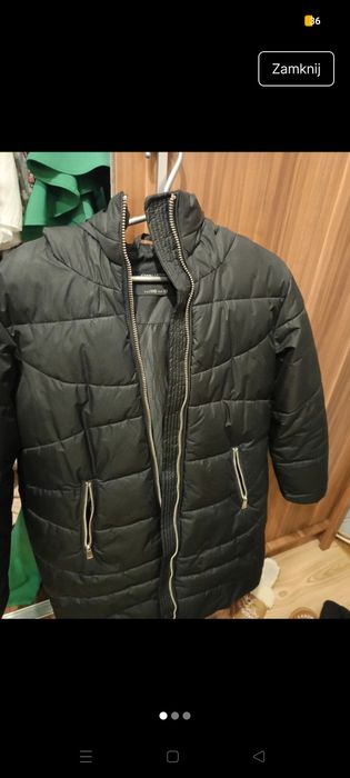 Kurtka damska zimowa długa