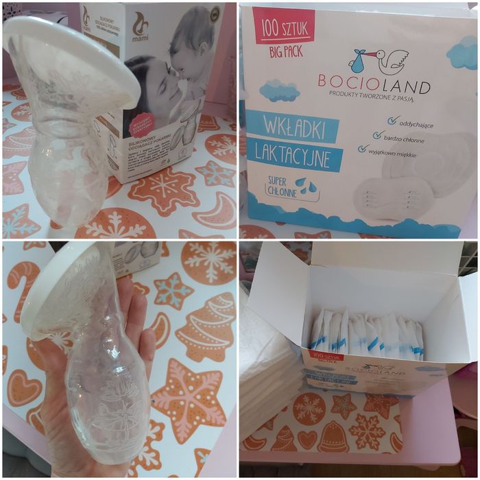 Kolektor odciągacz pokarmu wkładki laktacyjne