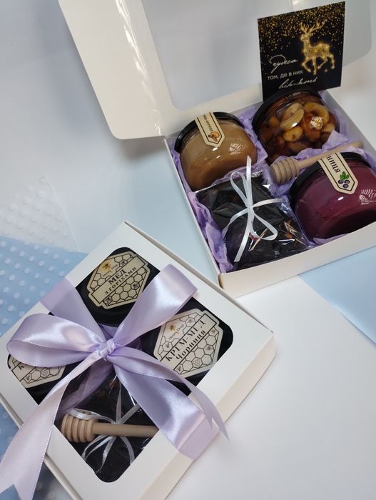 Подарунковий набір крем меду