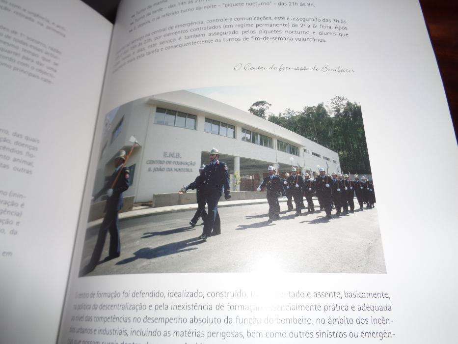 Livro Bombeiros S.João da Madeira 210 Páginas