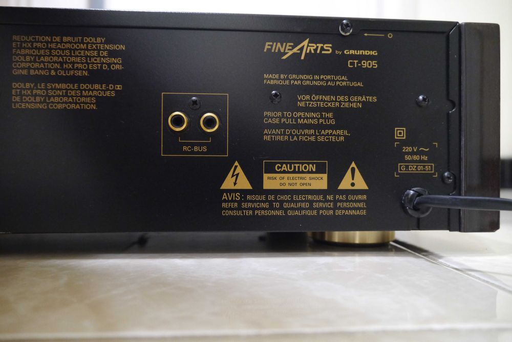 Касетна дека Grundig CT-905 Fine Arts.