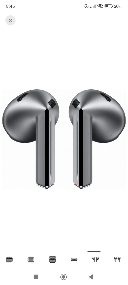 Навушники Samsung Galaxy Buds3  Silver