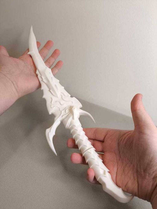 Solo Leveling Kamish's Wrath weapon | anime cosplay/props facas