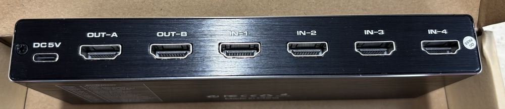 Matryca HDMI 2.0b 4x2 GREATHHTEK