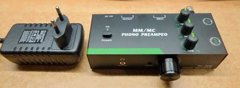 Przedwzmacniacz do gramofonu PH-3EQ Professional Audio Series