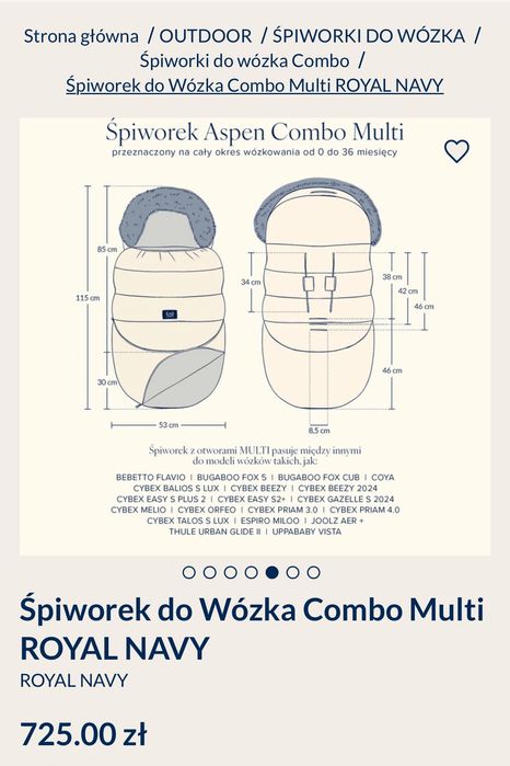 Śpiworek do wózka La Millou