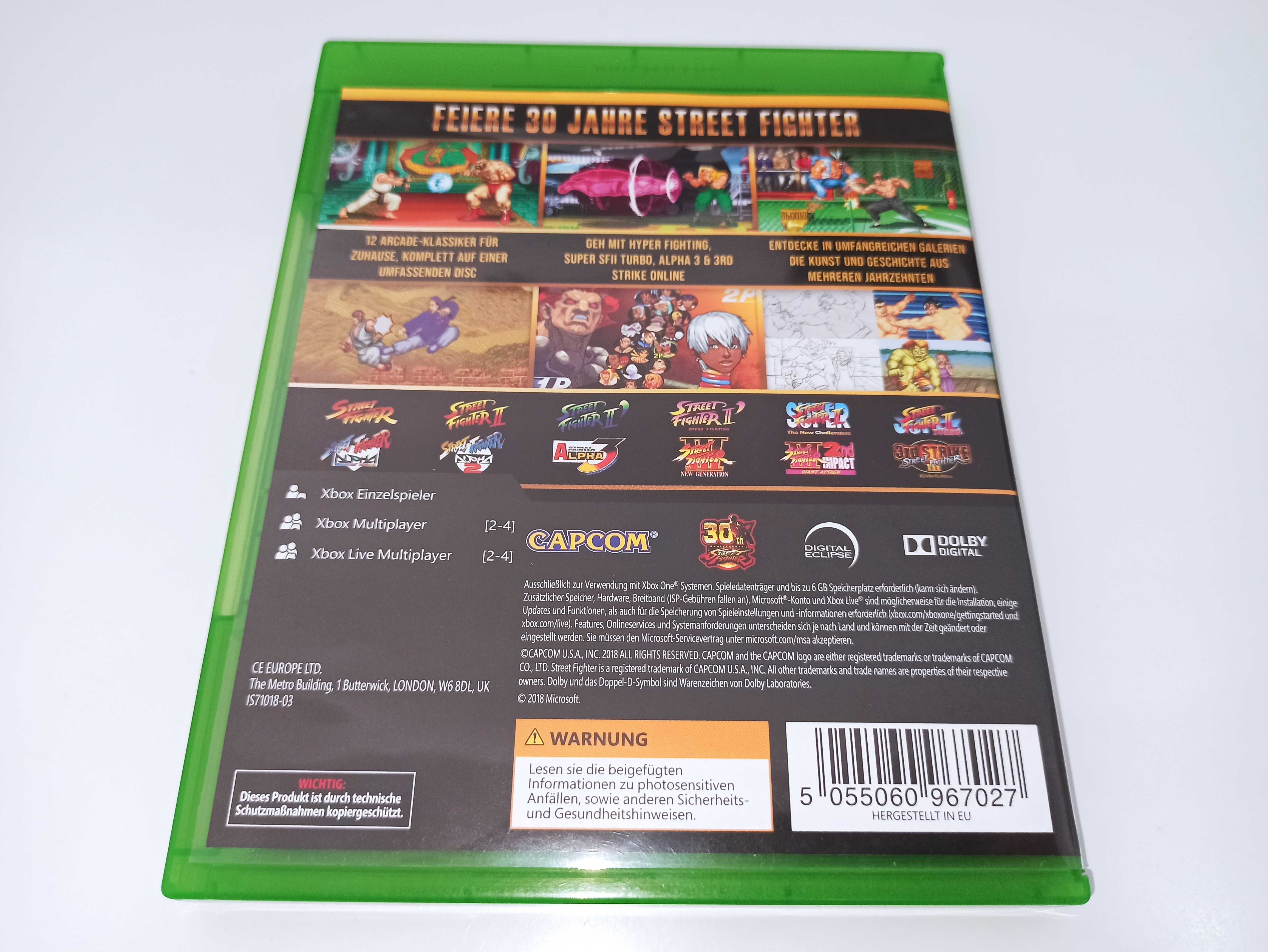 xbox one Street fighter 30th Anniversary Edition 12gier v1