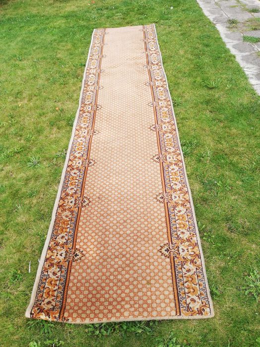 Dywan długi jasnybrąz