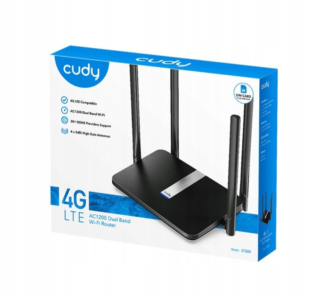 Router Wi-Fi CUDY LT500 Dual Band 4G LTE