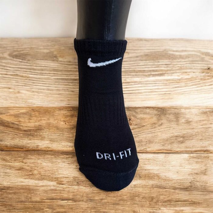 Короткі Білі шкарпетки Nike Dry-FIT | короткі Носки Найк