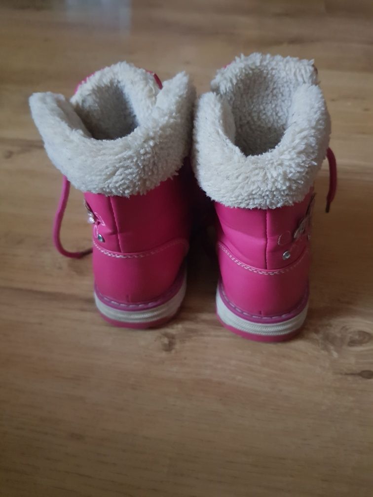 Buty zimowe dla dziewczynki