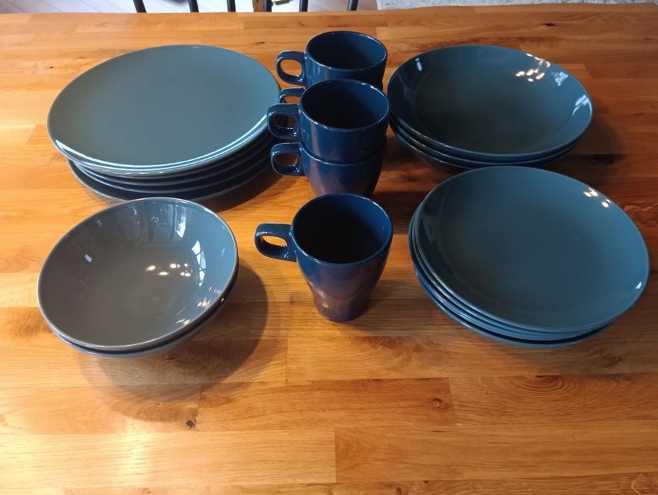 Zastawa turkusowa IKEA