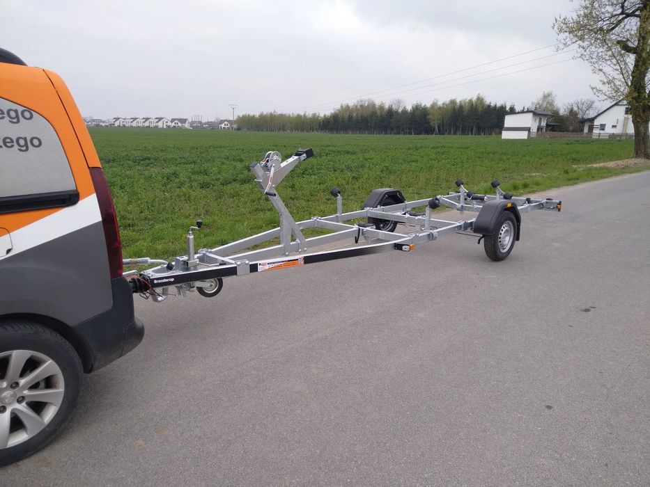 Brenderup 181000B SR PREMIUM od ręki DOSTAWA !!  Przyczepa podłodziowa hamowana 1000kg BRENDERUP 181000B