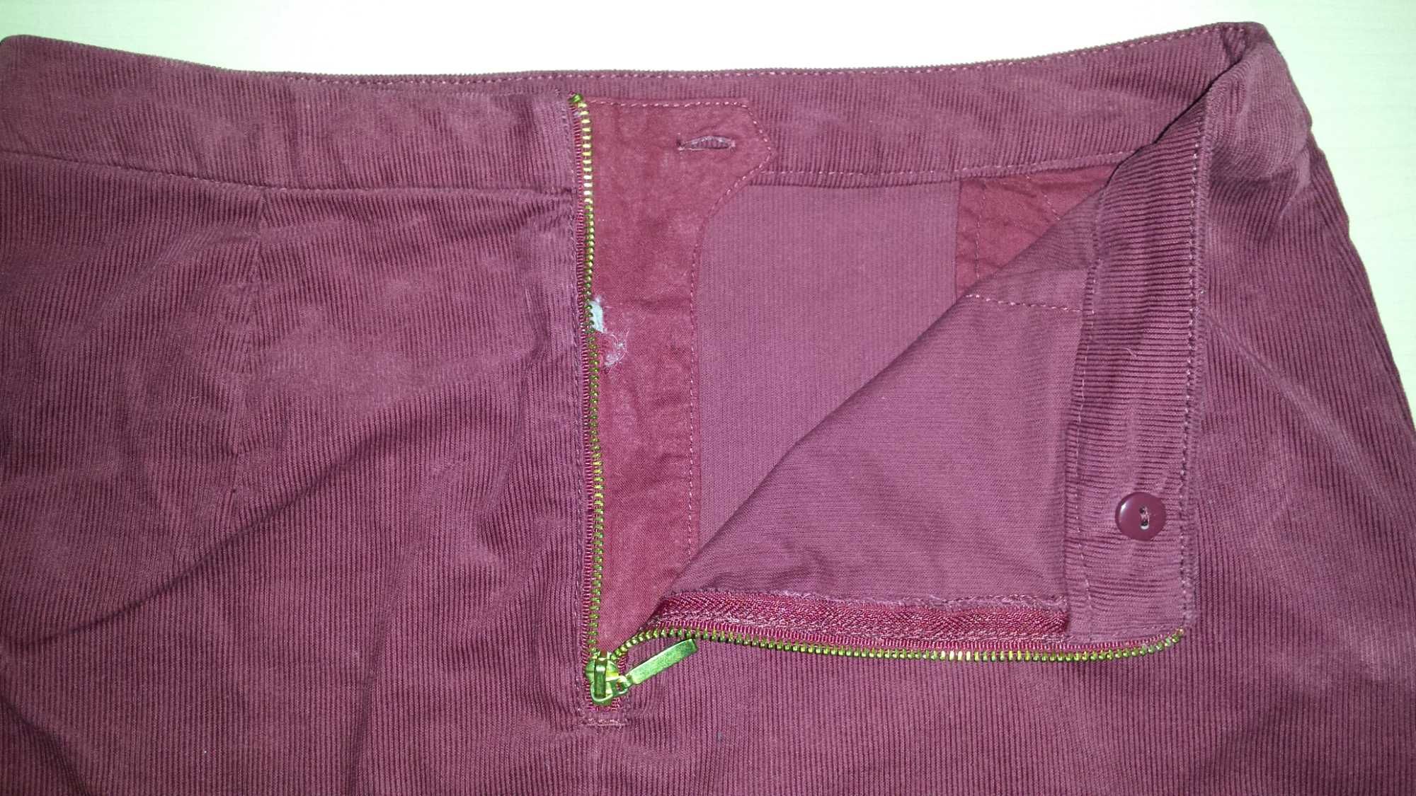 Вельветовая юбка для девочки 146-158 см размер 11-13 лет H&M