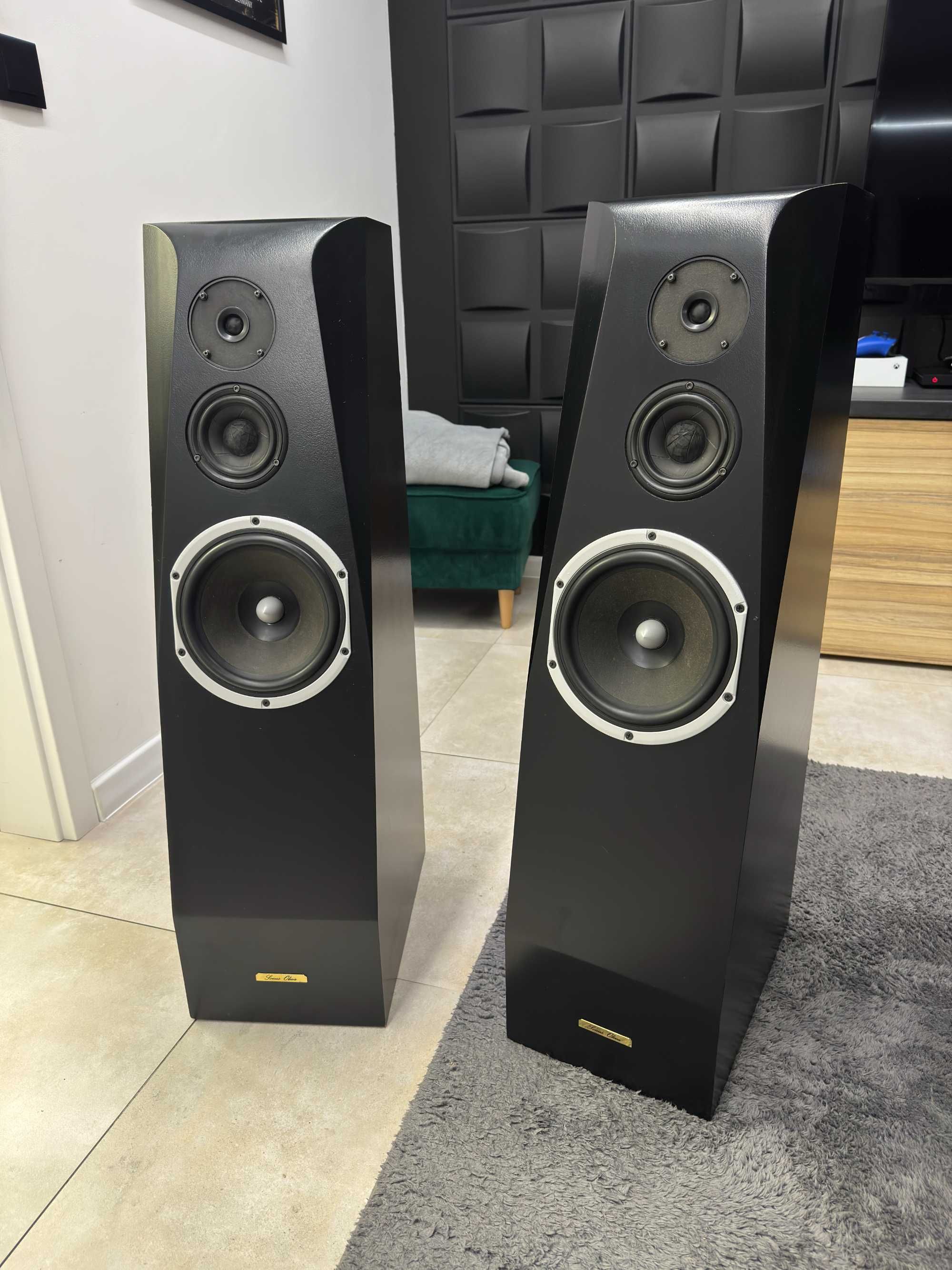kolumny stereo sonus oliva,Scan Speak,peerless