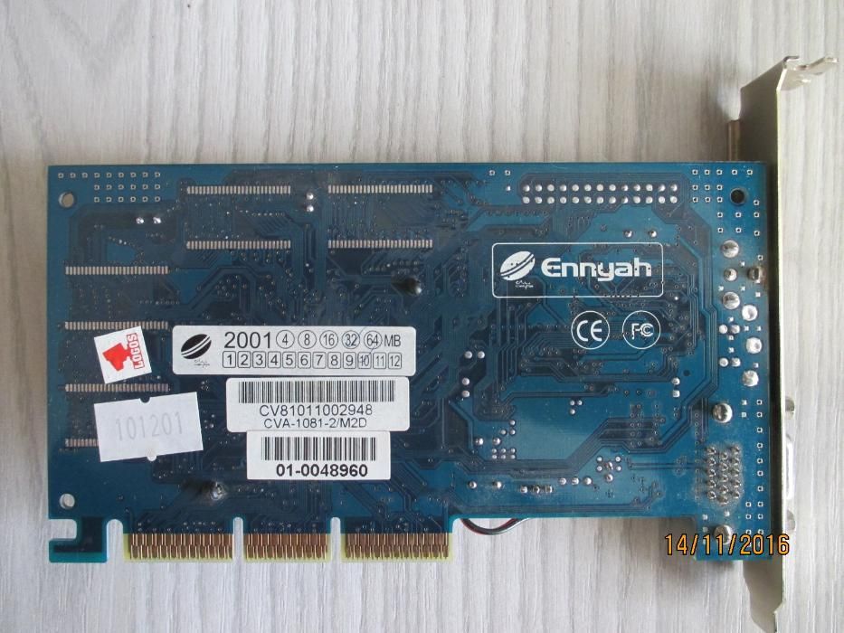 Karta graficzna ENNYAH CVA-1081-2/M2D 32MB AGP