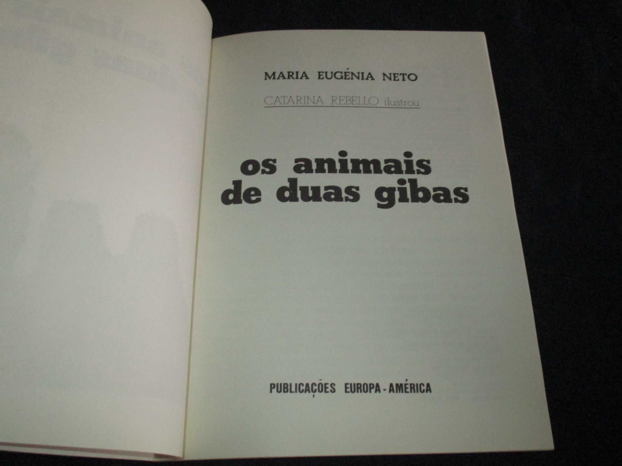 Livro Os Animais de Duas Gibas Maria Eugénia Neto