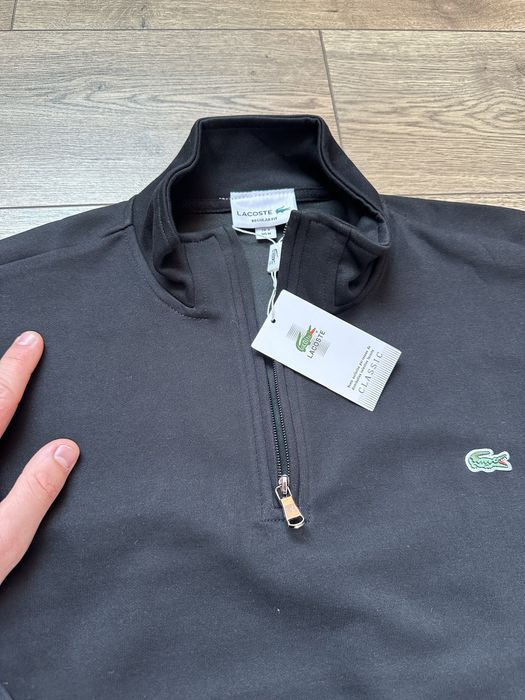 НОВА Кофта 1/3 Zip Lacoste | лакоста поло 1/4 зип зіпка/ old лакосте