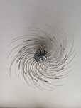 Candeeiro de teto GALAXY moderno em espiral
