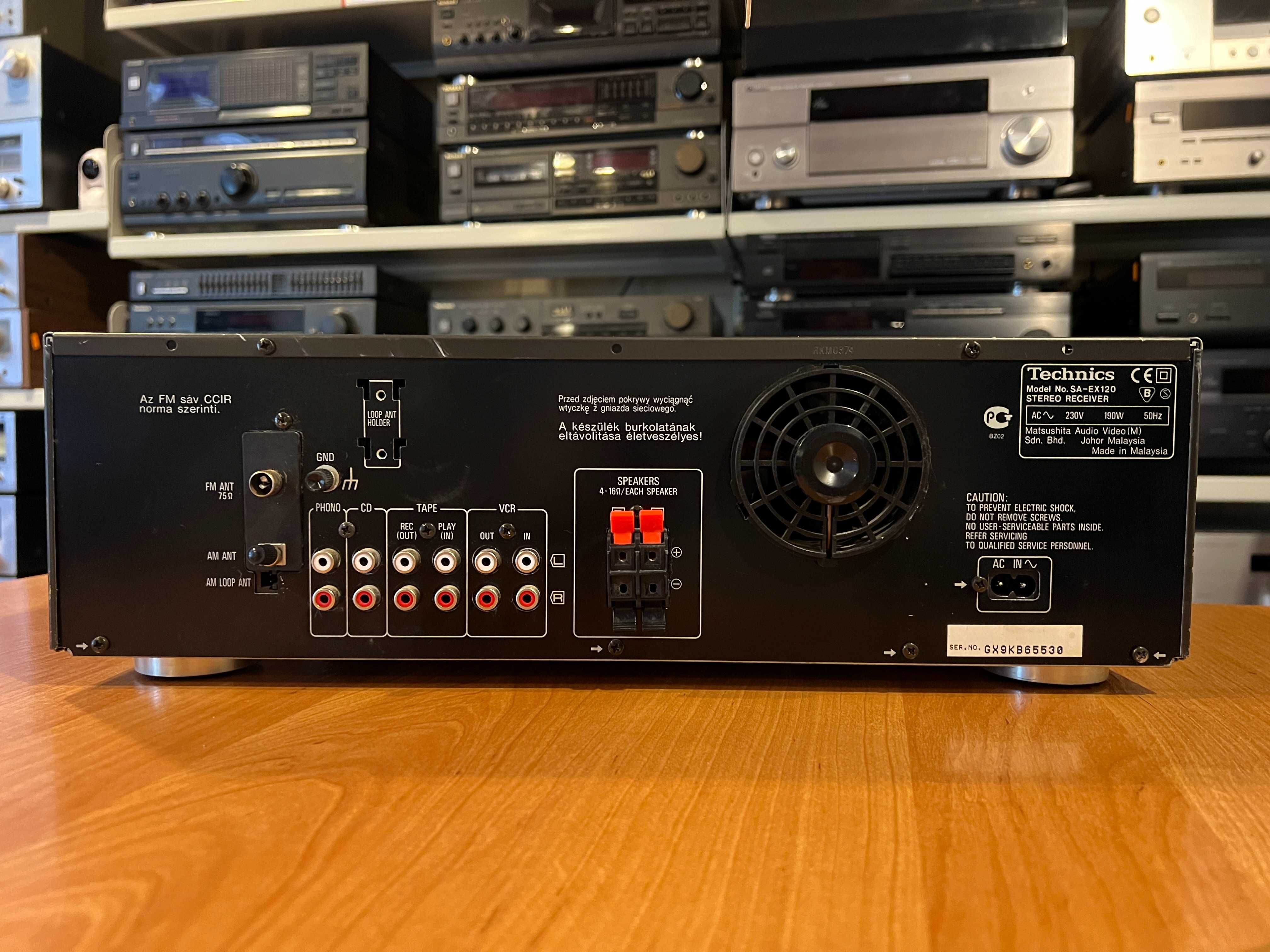 Amplituner Stereo Technics SA-EX120 Audio Room