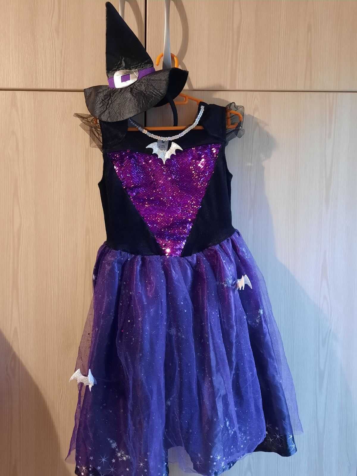Платье сукня halloween відьма чаклунка TU 3-4 года р.104