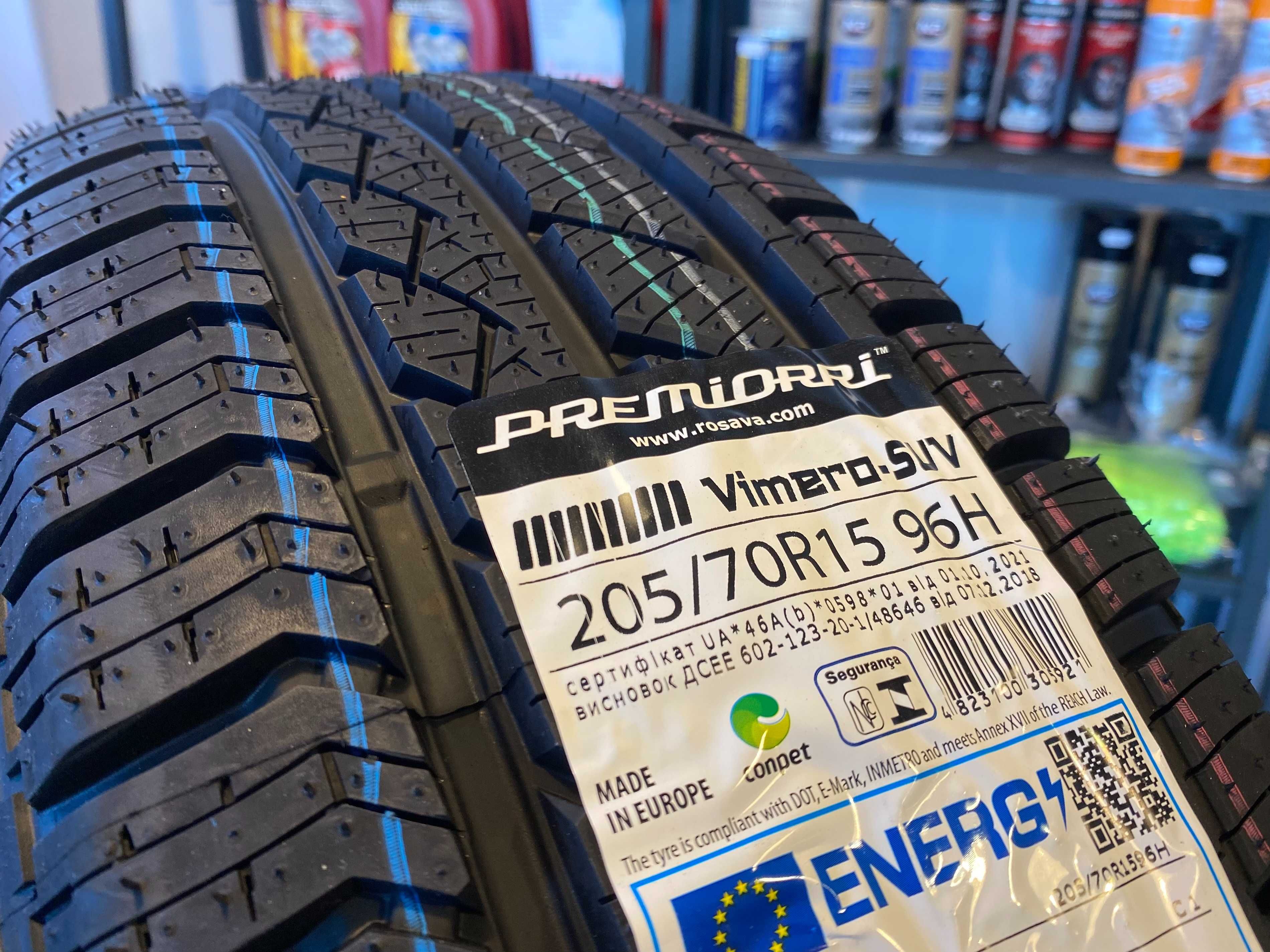 NOWA Opona opony wielosezonowe całoroczne PREMIORRI 205/70R15 96H