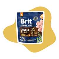 Brit Premium By Nature Junior Medium M 1kg Karma sucha dla szczeniąt