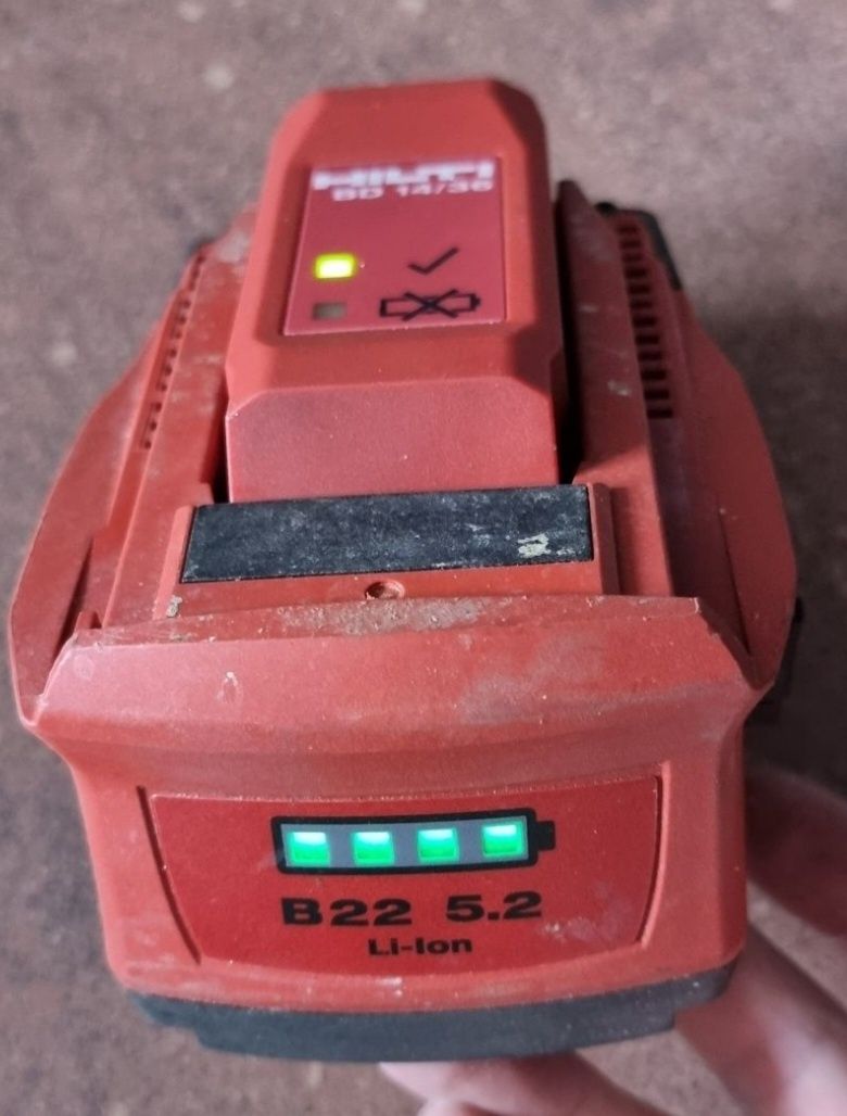 2x Akumulator Hilti B22