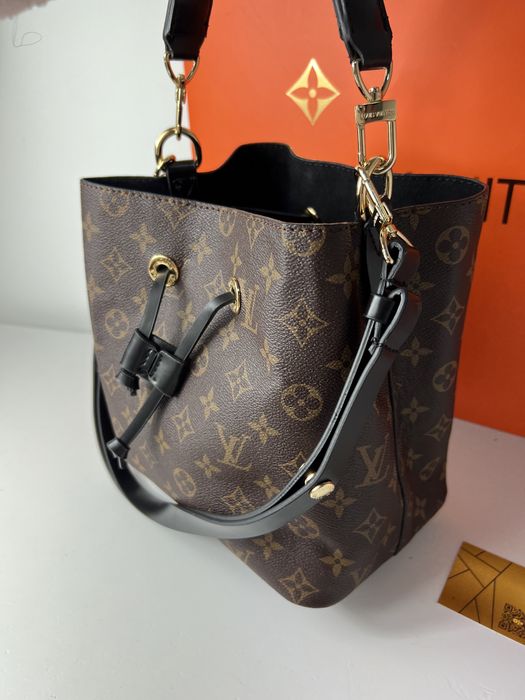 Torebka damska worek Louis Vuitton monogram canvas Premium neo Noe lV