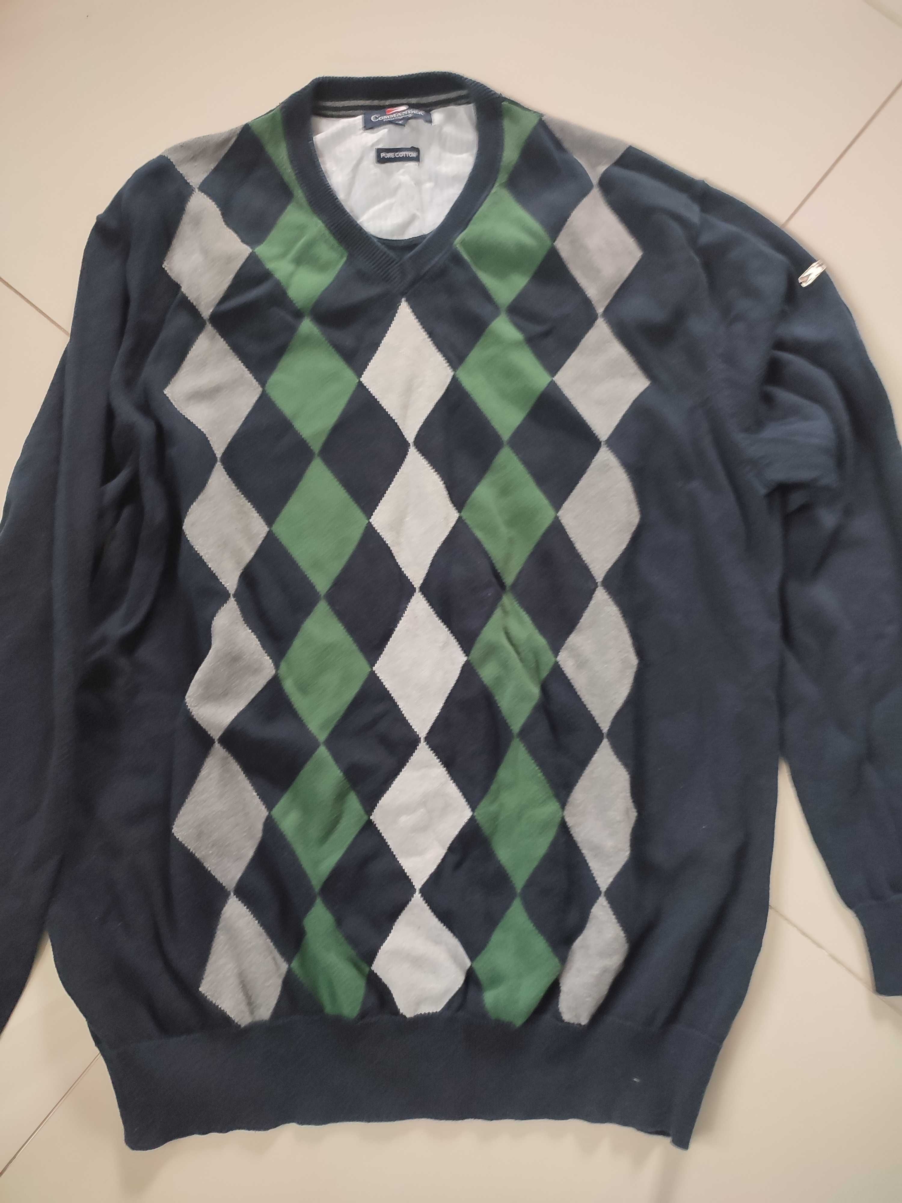 Sweter męski Commander rozmiar 54/xl