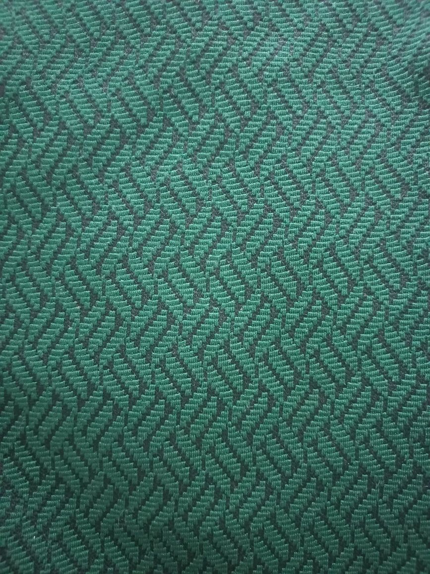 Spódnica ołówkowa czarno-zielona M