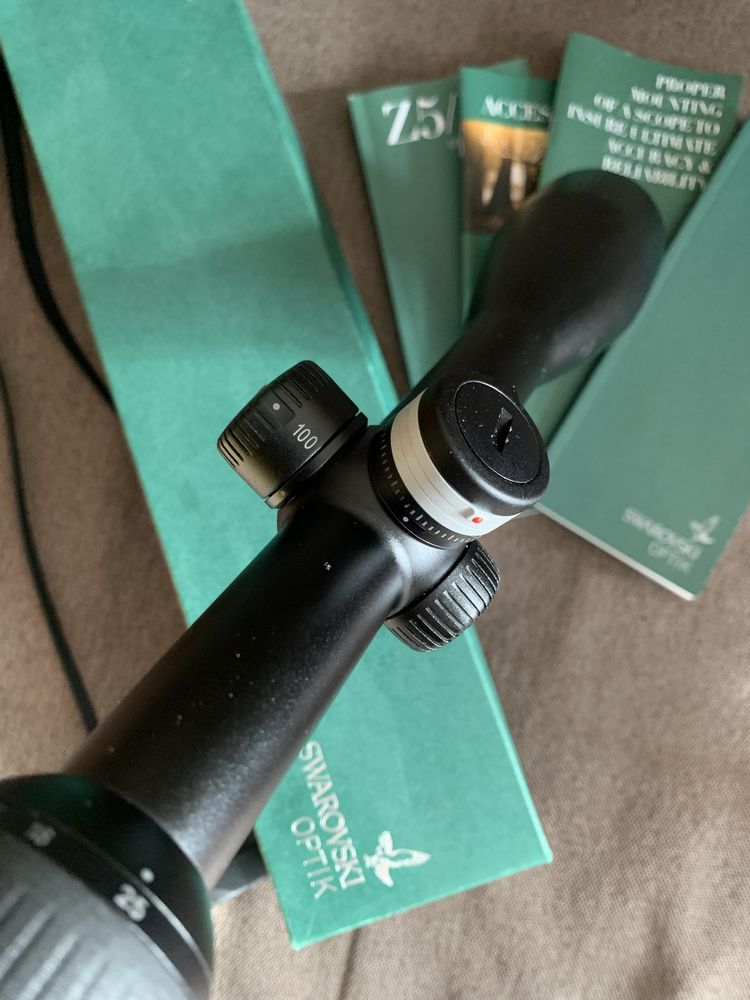 Прицел Swarovski Z5 5-25x52P BT (Zeiss,Leica)