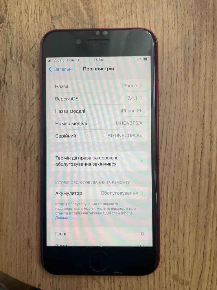 Продам iPhone SE 128 gb