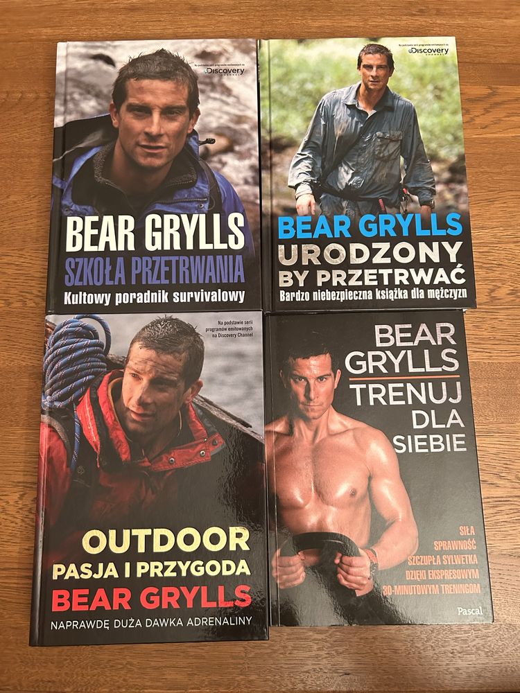 Bear Grylls komplet książek