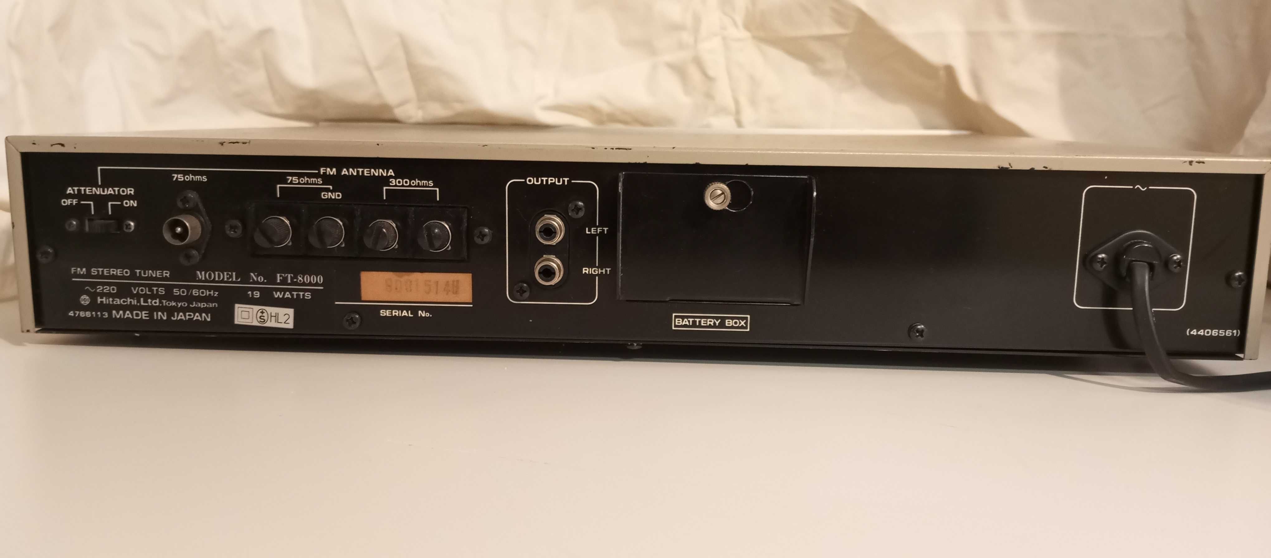 HITACHI FT - 8000  Fm stereo turner