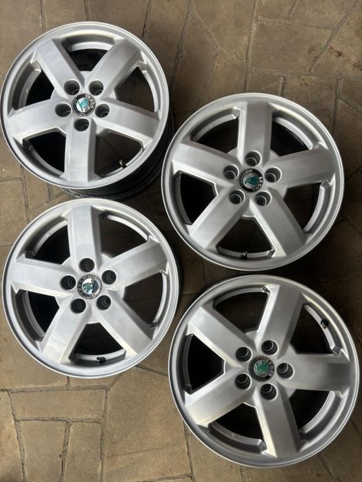 Диски титани 5/100 r16 6j et38 skoda octavia fabia golf vw polo