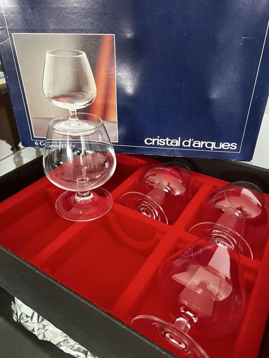 Copo de balão em cristal Darques 41 cl – NOVOS