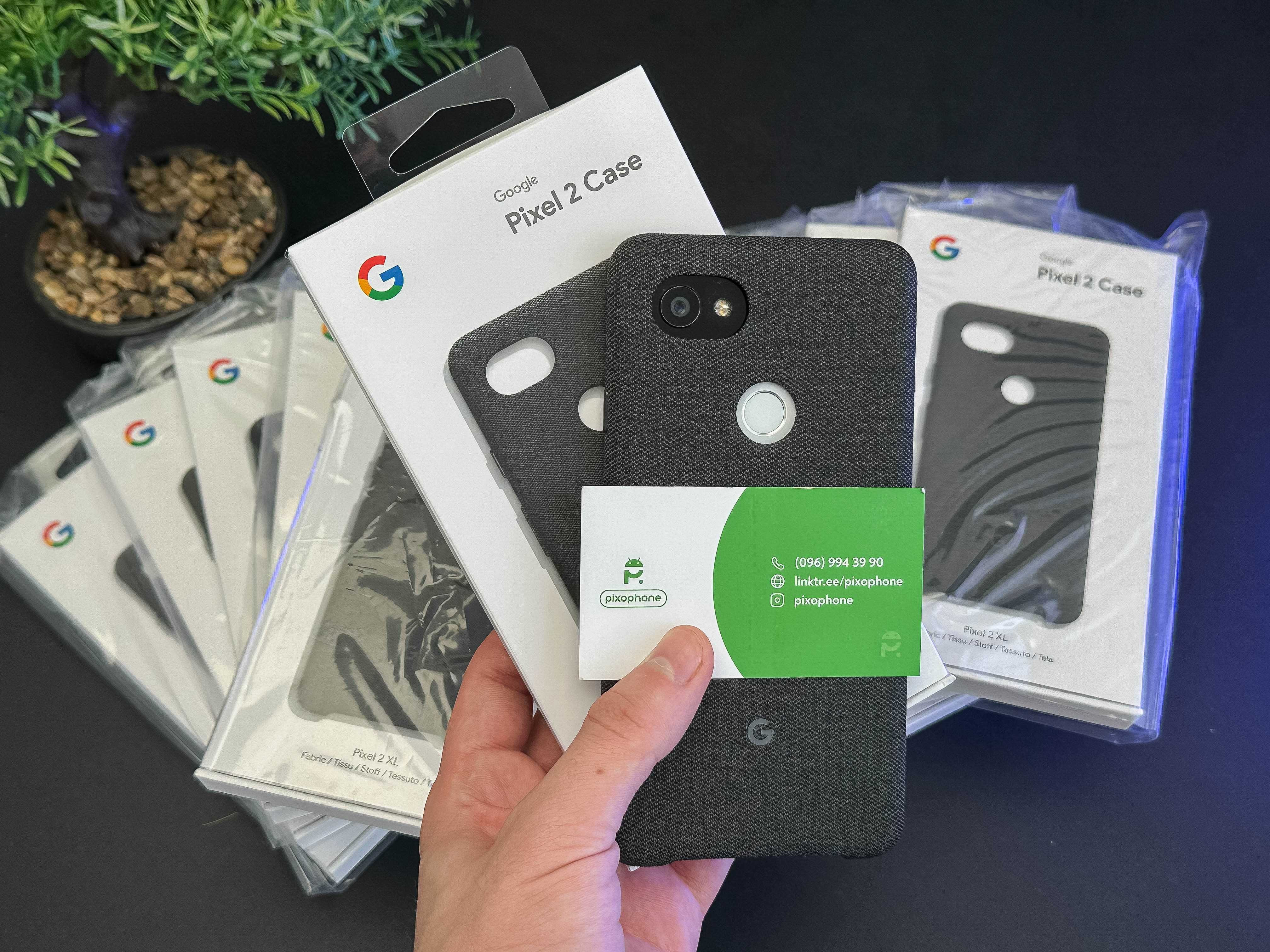 NEW Оригінальний чохол Google Pixel 2 XL Fabric Case Cement