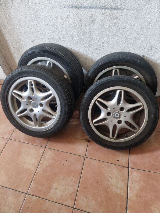 Jantes com pneus para Smart