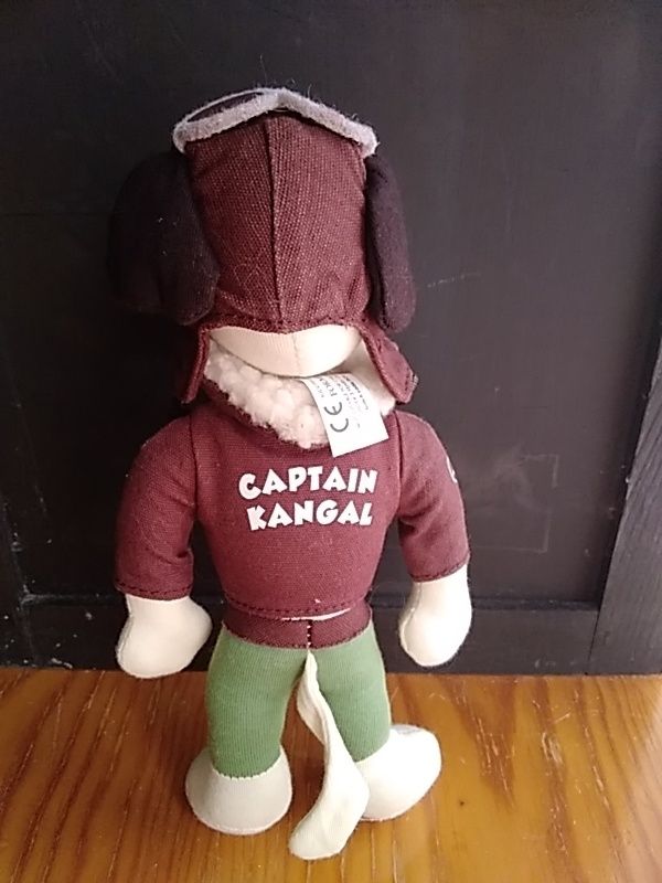 Boneco peluche colecionável da Turkish Airlines Capitão Kangal Mascote