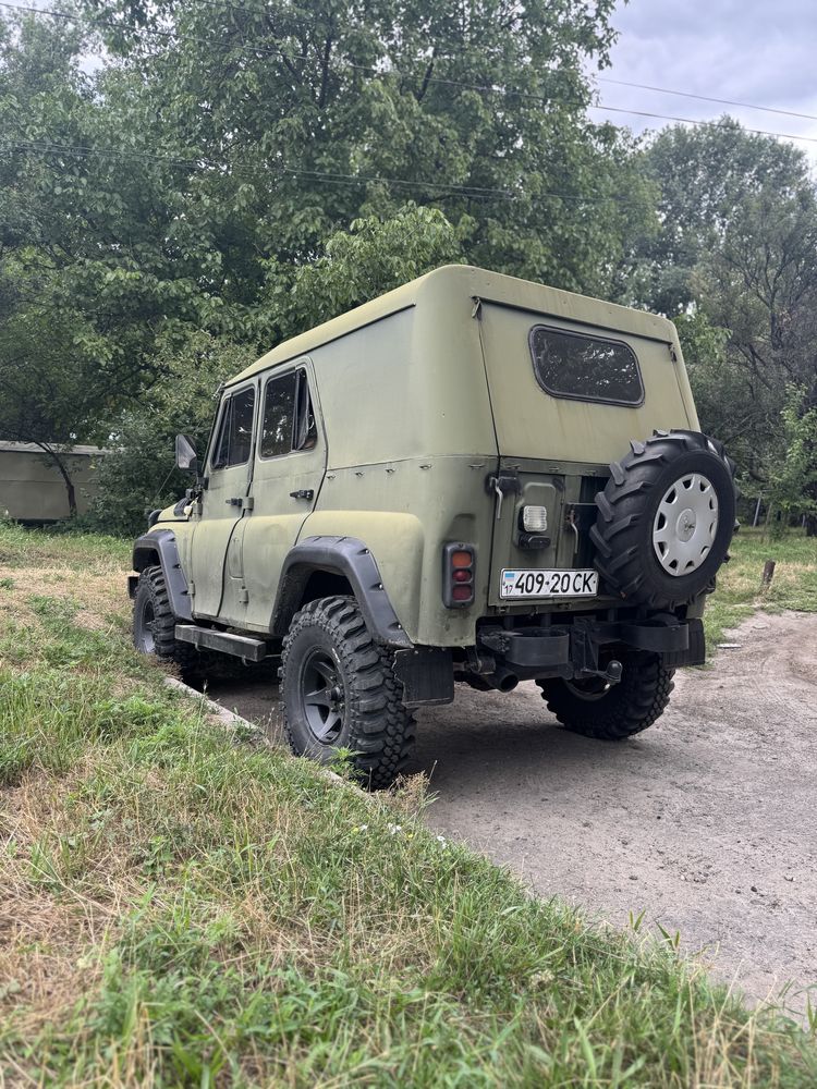 УАЗ 469 Б на военных мостах