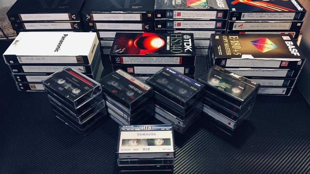 Оцифровка и восстановление видео на кассетах. Оцифровка аудиокассет